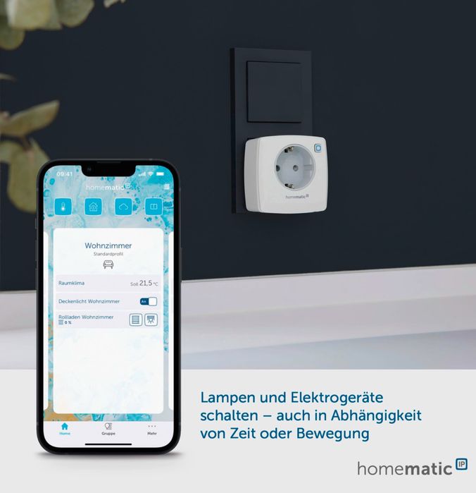 Gniazdo przełączalne homematic IP HmIP-PS-2