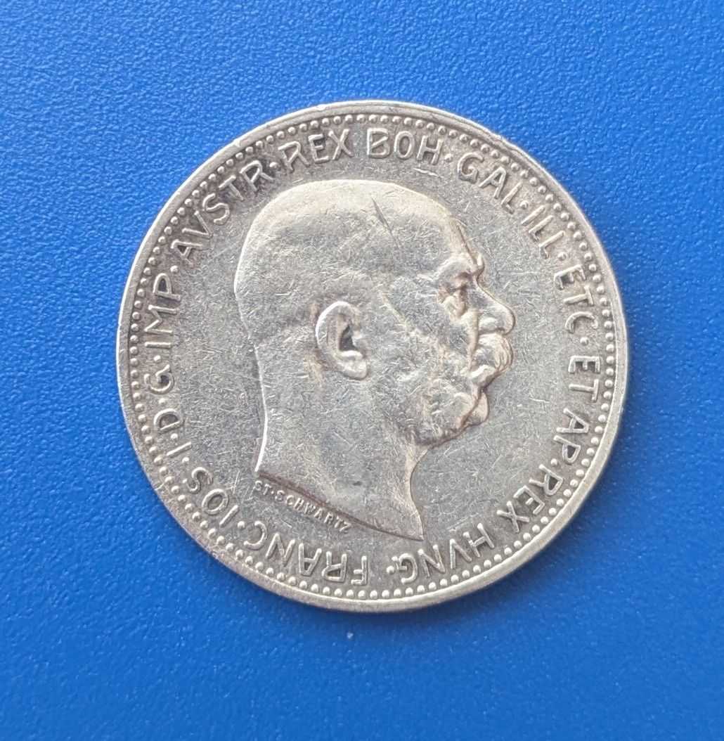 1 крона 1912 р. Австрійський тип