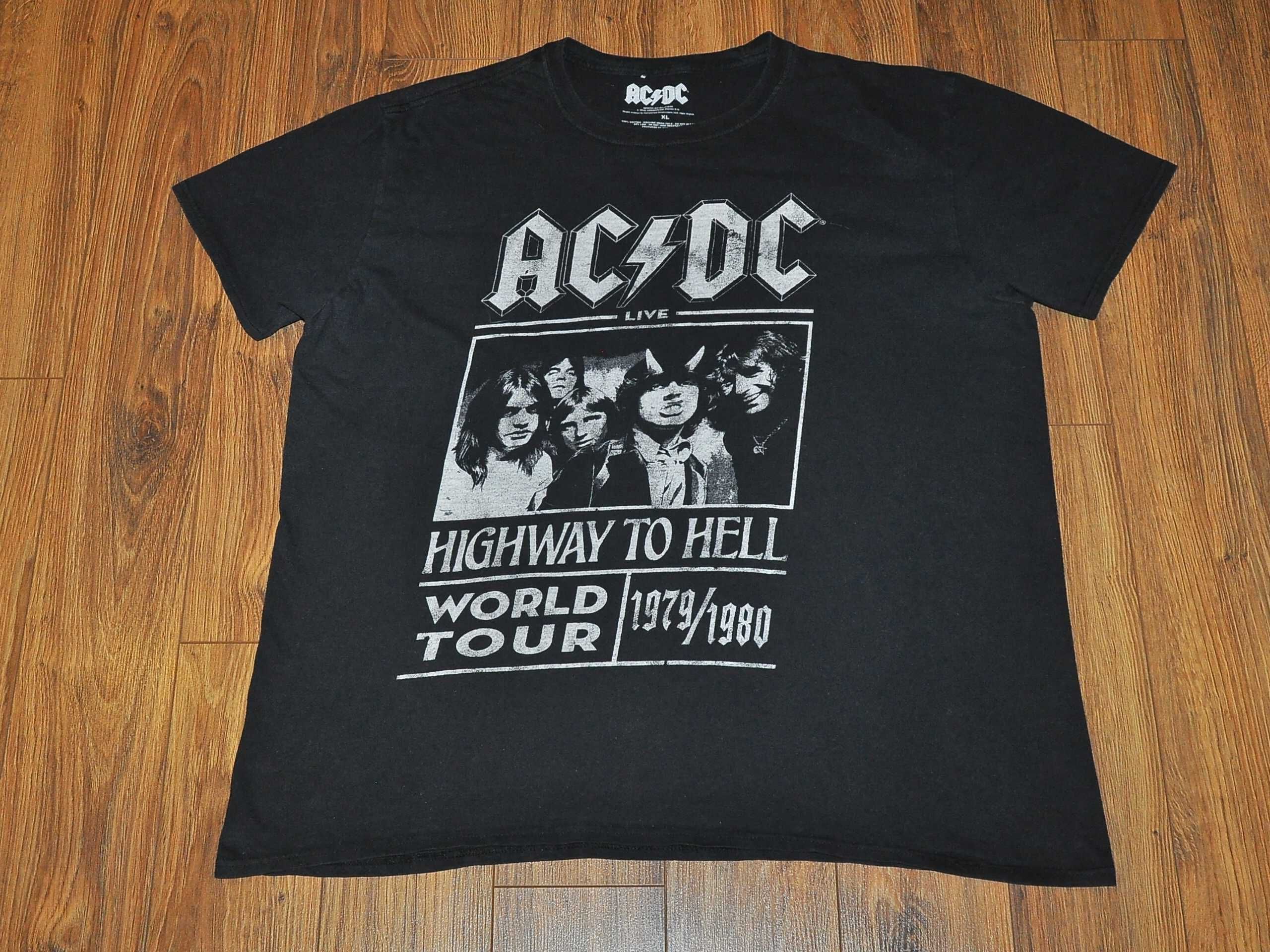 AC/DC - Highway to Hell World Tour 1979/1980 - koszulka rozm.XL