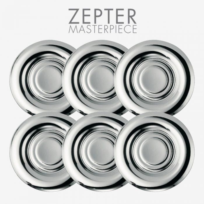 Набори блюдець 6 штук Zepter Ла Перле LS 120-S
