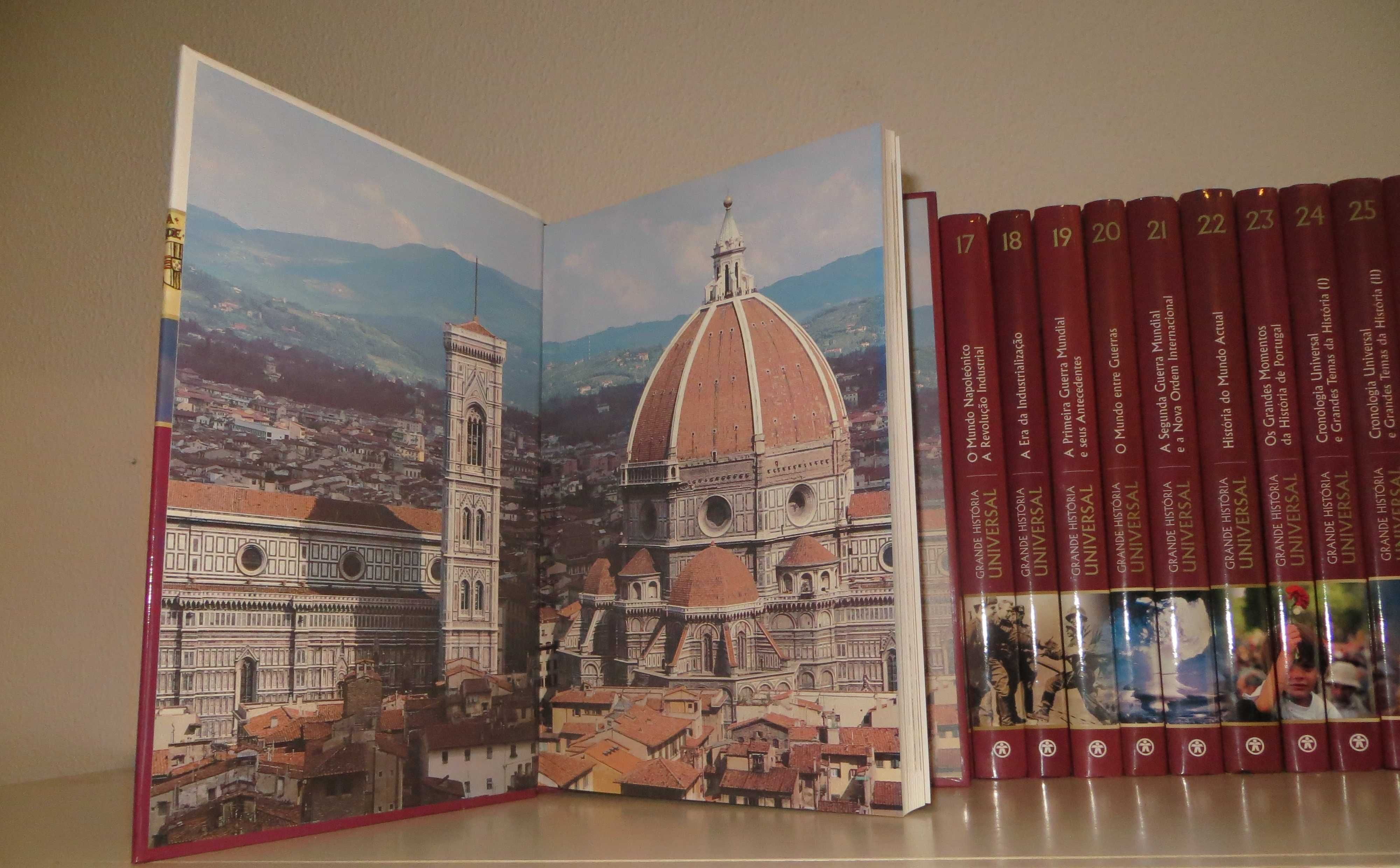 História Universal  - Enciclopédia Completa com  25 volumes - Nova