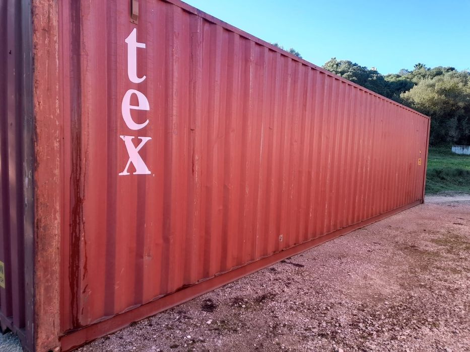 FINAVI - Contentores Marítimos de 40'HC CW Usado com Altura Extra