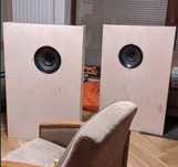 2 głośniki szerokopasmowe goodmans axiom 201, 15Ohm open baffle