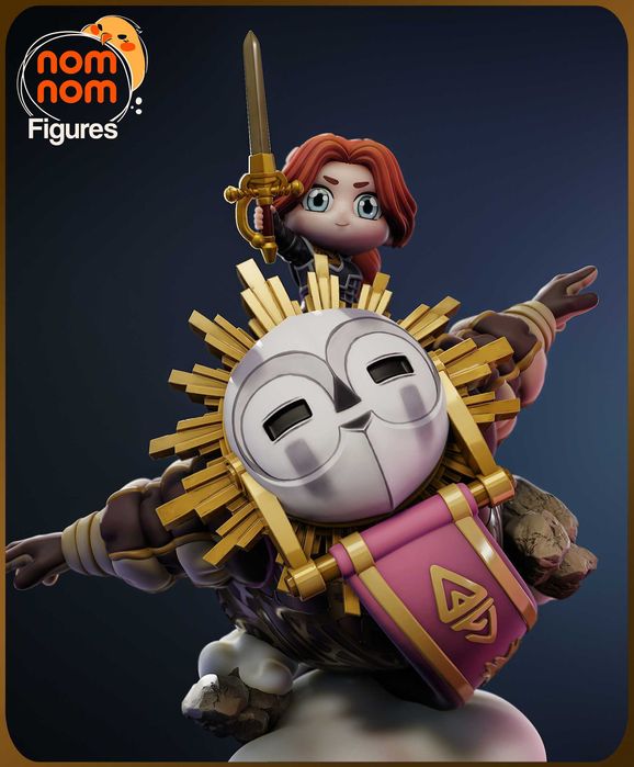 Figurka Chibi Esquie, Clair Obscur: Expedition 33, Ręcznie Malowana