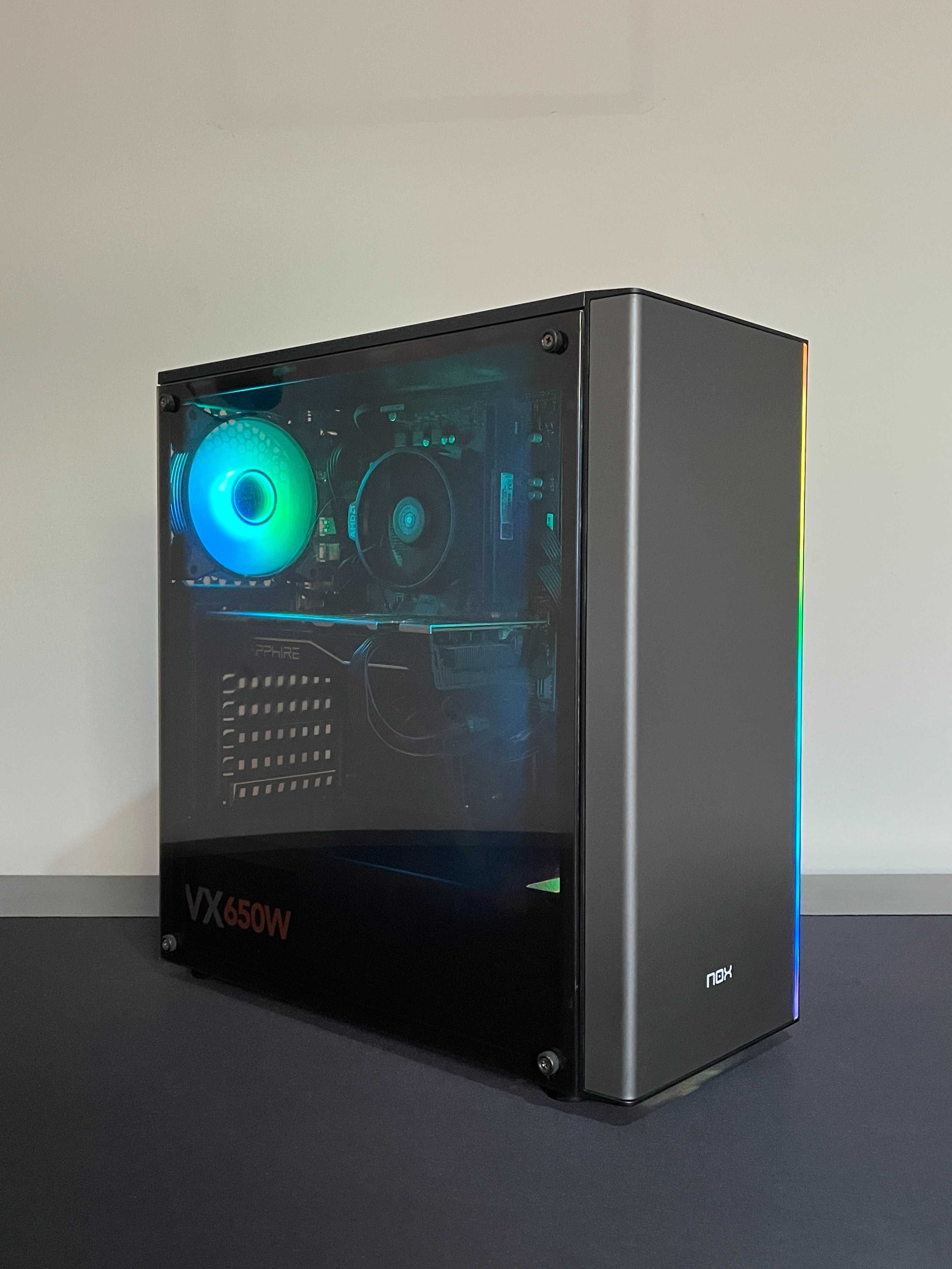 Computador Gaming Ryzen 3, 24gb RAM, RX 580