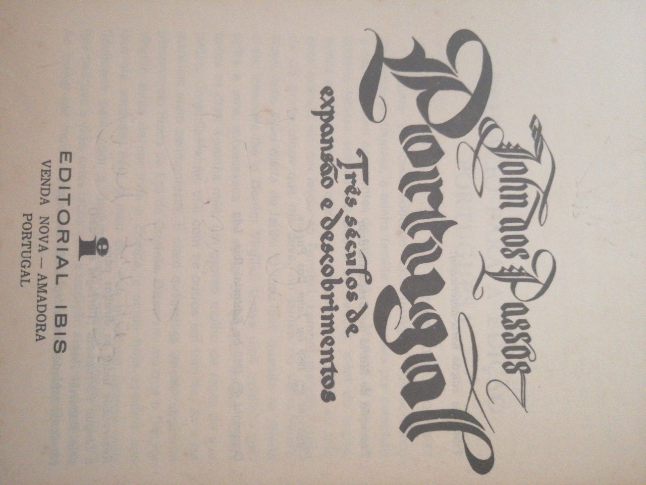 Livro da história de Portugal