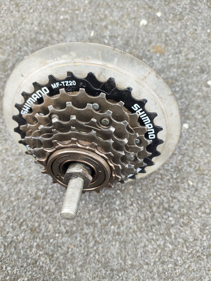 Shimano MF-TZ20 zębatka tylna 6 biegów