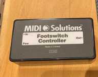 Przełącznik, kontroler - Footswitch Controller MidiSolution
