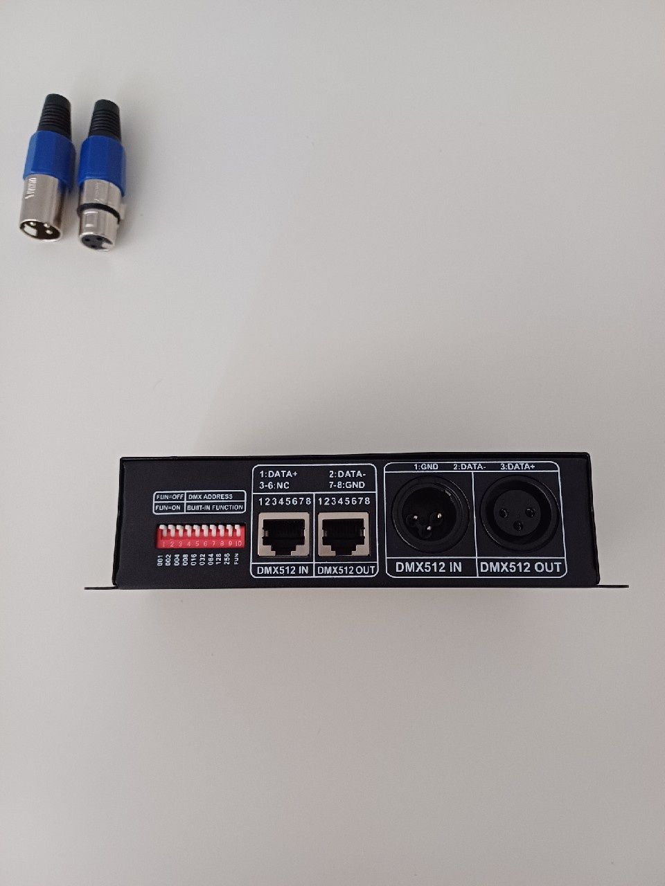 Kontroler Dekoder DMX 512 RGBW 12A 4X8A 384/768W 12-24V