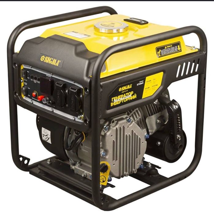 Генератор інверторний бензиновий 4.0/4.5кВт 4-х тактний Sigma