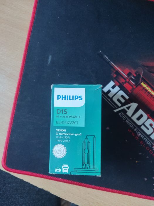 PКсенонова лампа HILIPS D1S 85 V 36 W PK32d-2 85415XV2C1