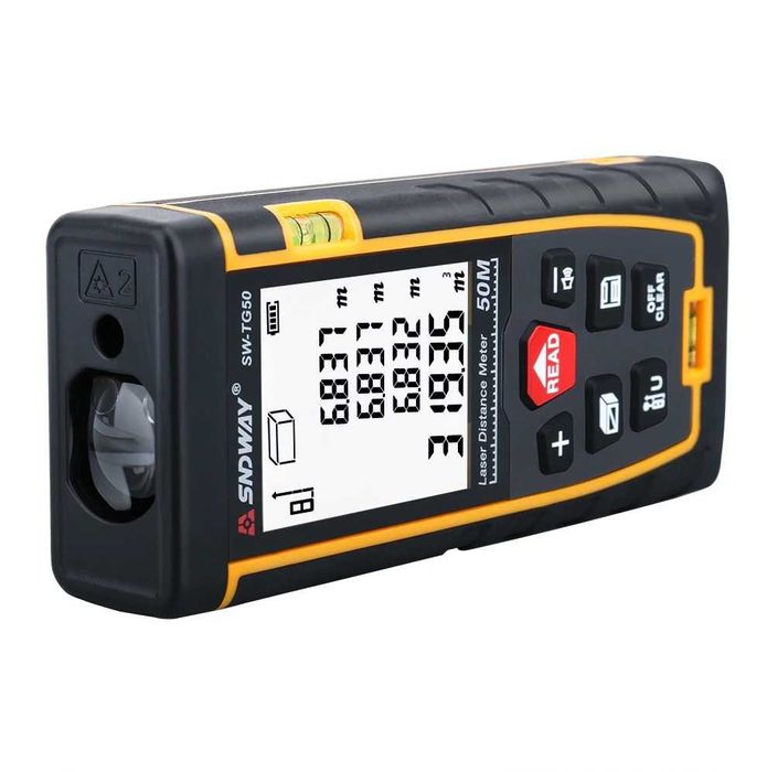 Лазерна Рулетка SNDWAY SW-TG50 50 м Далекомір