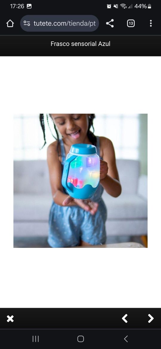 Caneca sensorial