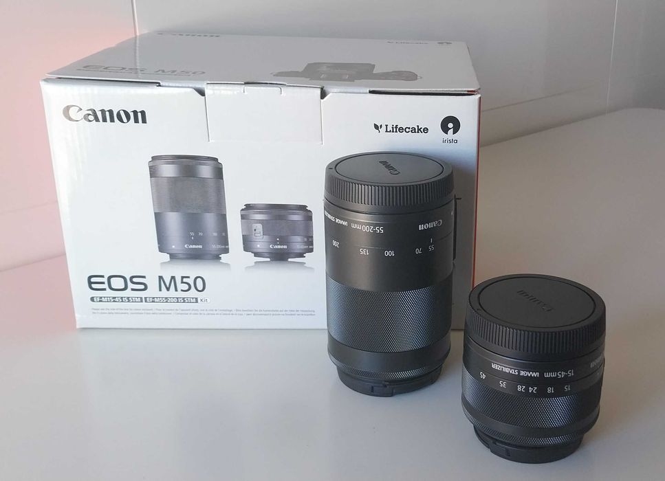 Canon  -  Objectivas zoom com estabilizador de imagem e STM