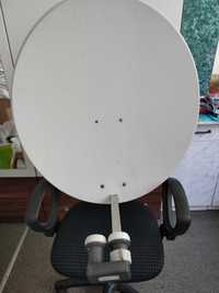 antena satelitarna 80 komplet z konwerterem , uchwytem , miernikiem
