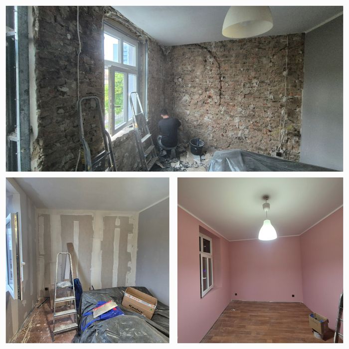 Prace remontowe , remontowo-wykończeniowe