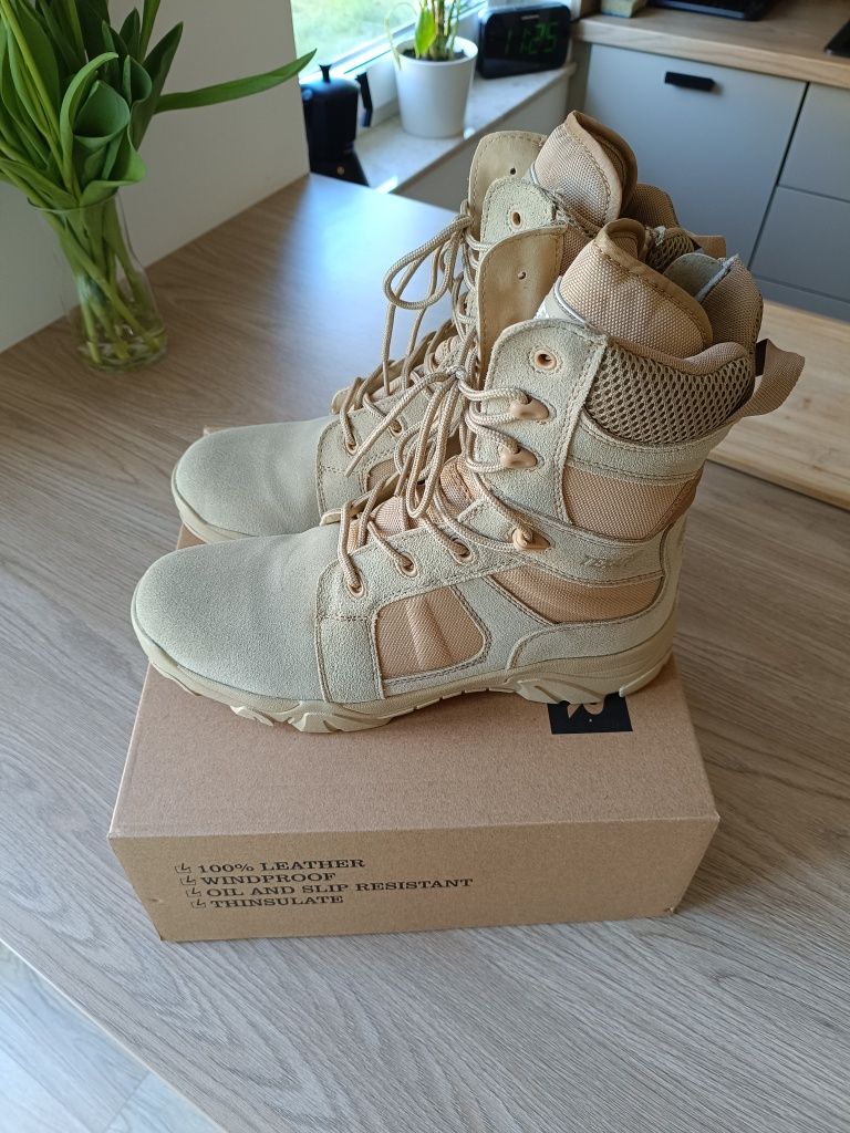 Buty taktyczne Texar Stinger Khaki - nowe, rozmiar 43