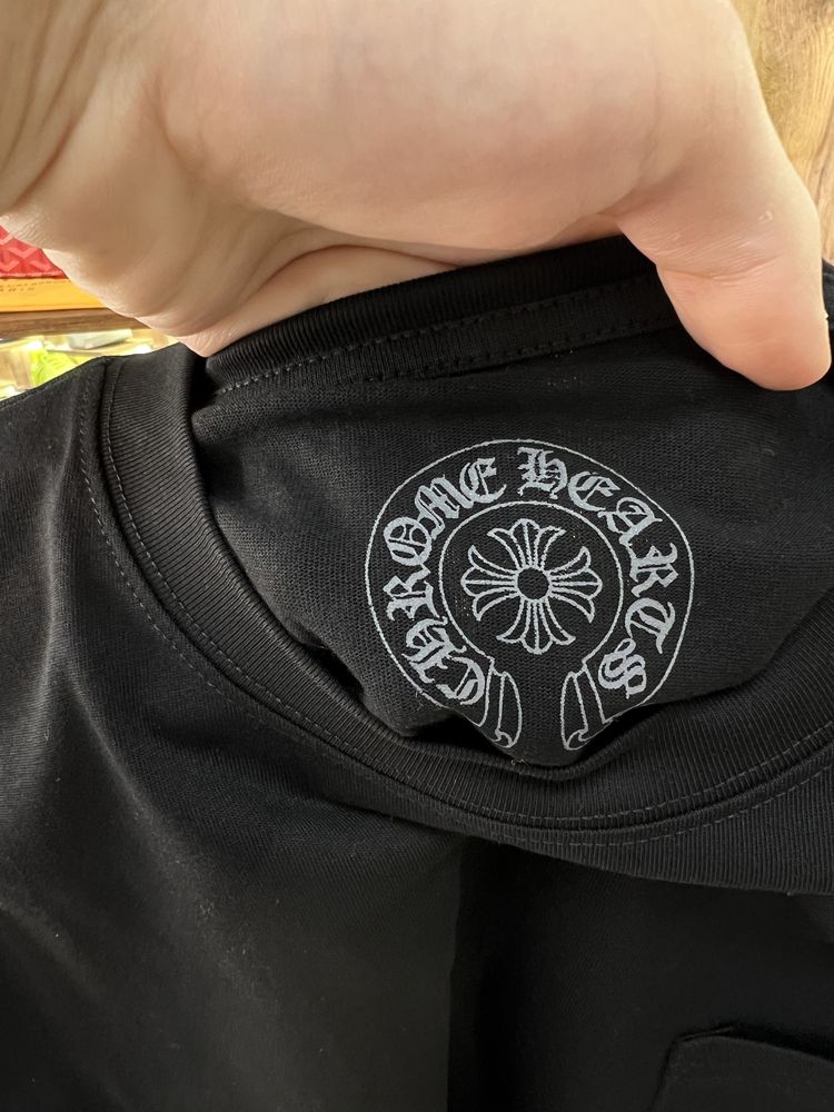 Футболка CHROME HEARTS Multicolor cross logo