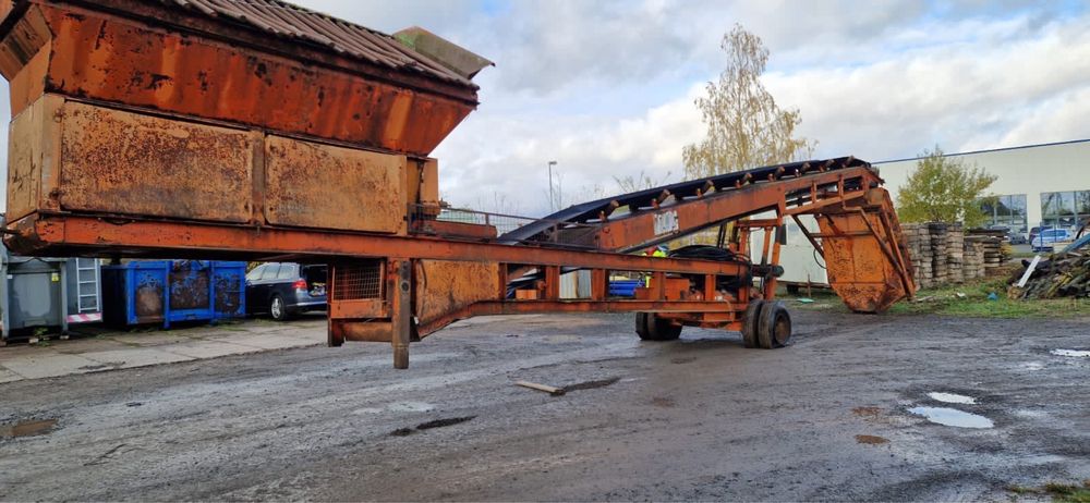 Przesiewacz Mobilny do ziemi piasku