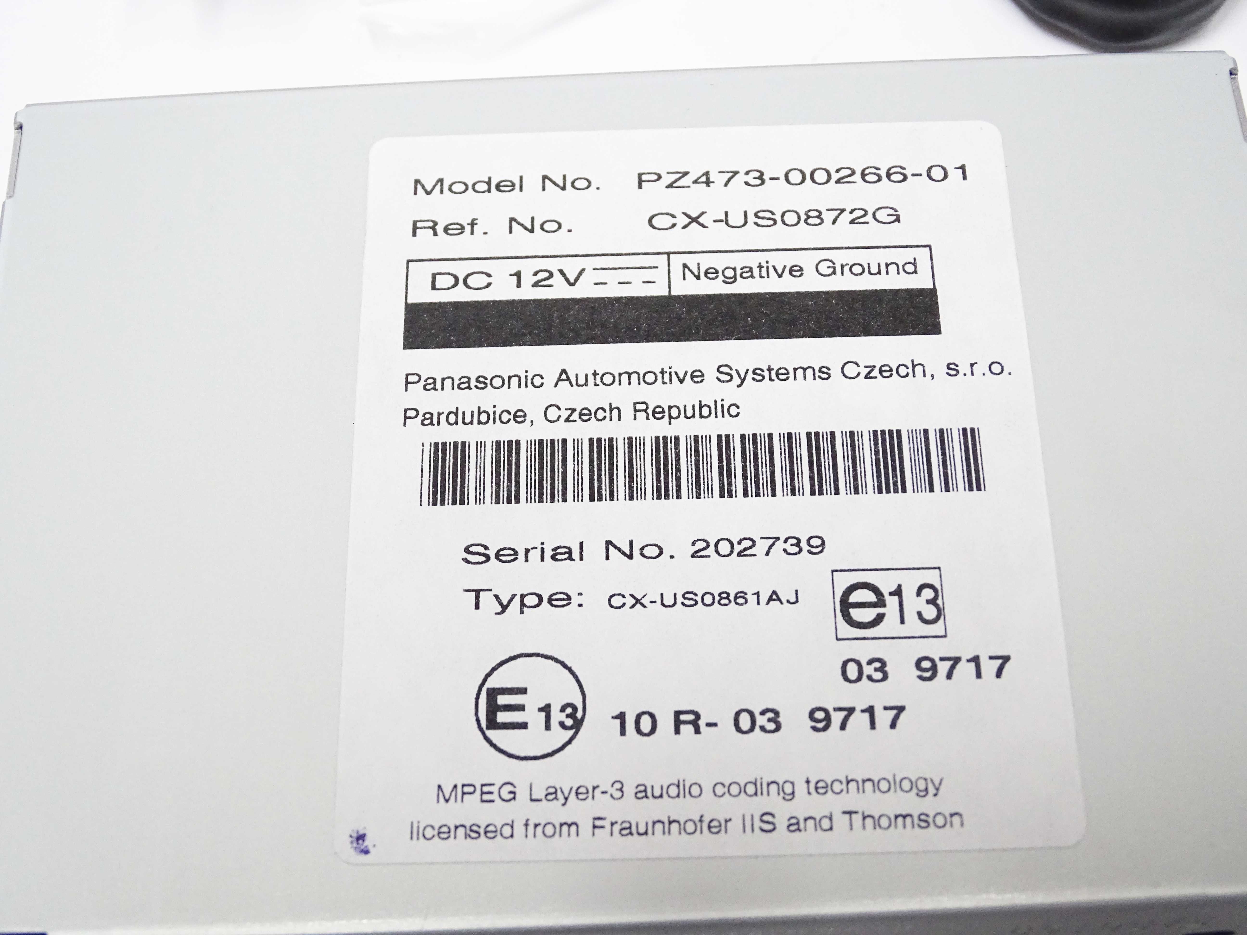 Intefejs moduł USB IPOD AUX OE Toyota RAV4 RAV 4 2005/2012r