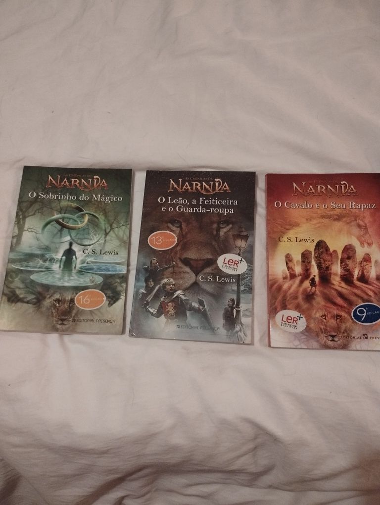 3 livros de coleção