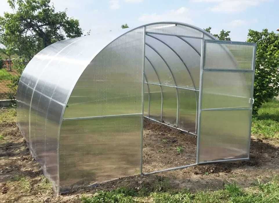 Szklarnia z poliwęglanu 3x4 3x6 3x8 3x10 3x12m pr. 40x20/20x20mm 4-6mm