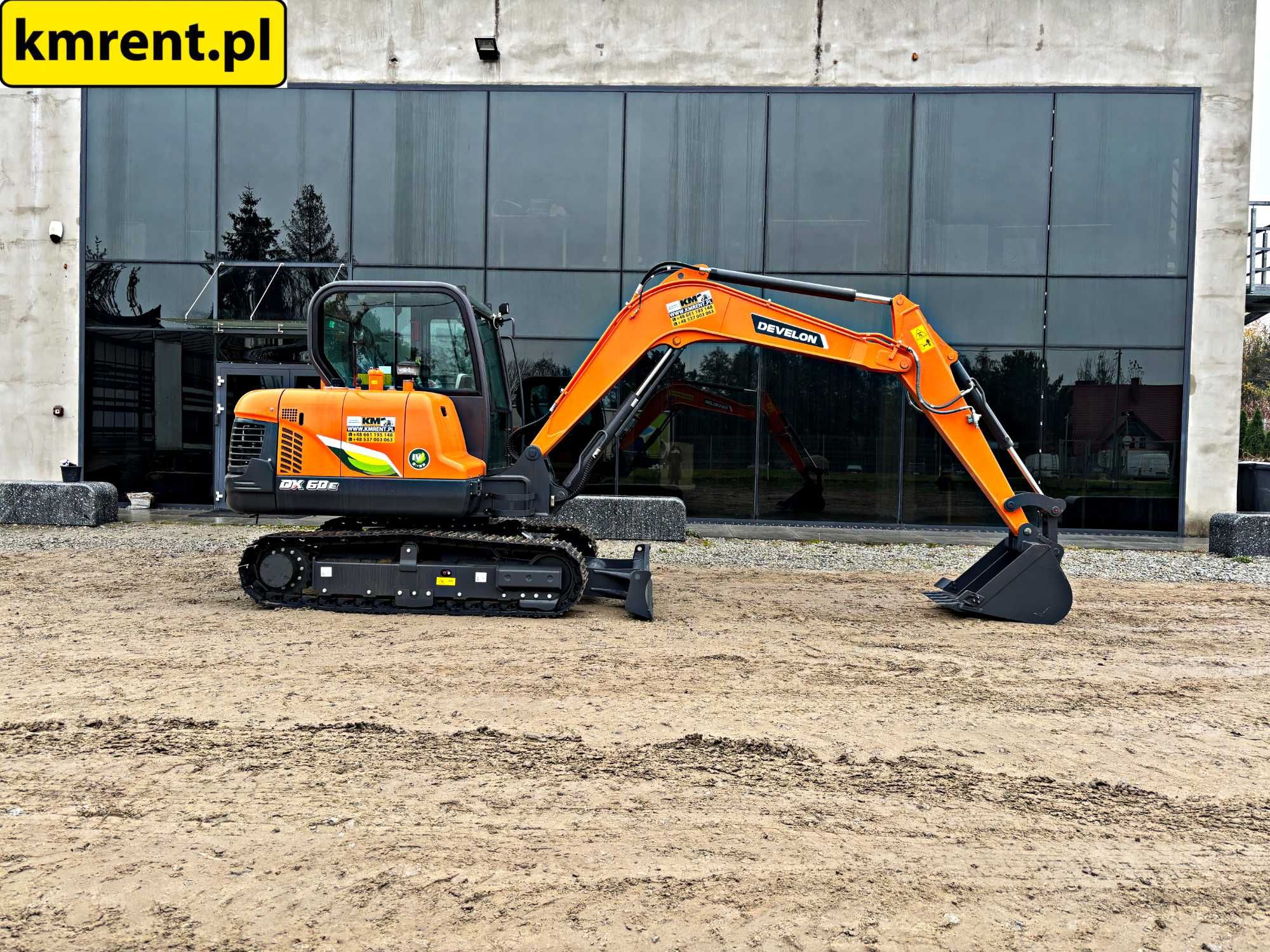 DOOSAN DEVELON DX60E-10N МІНІ-КОПАРКА | JCB 8060, 8065, 8050, 8055,