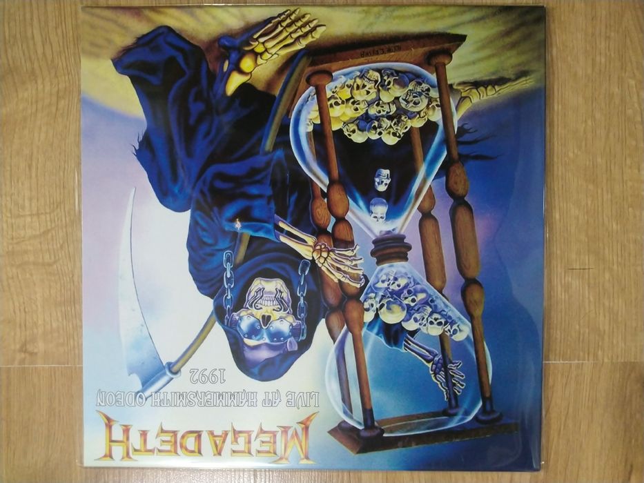 Płyty winylowe Megadeth Live At Hammersmith Odeon 1992.