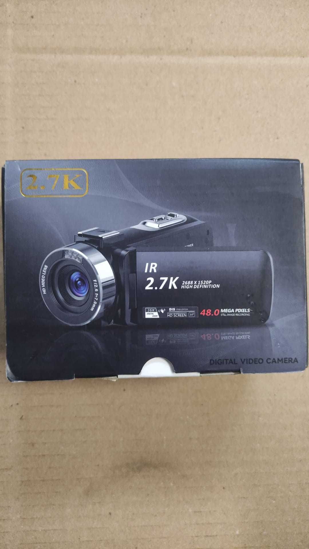 Videokamera Camcorder 2.7K 48MP 16X Digital Zoom Kamera Rec