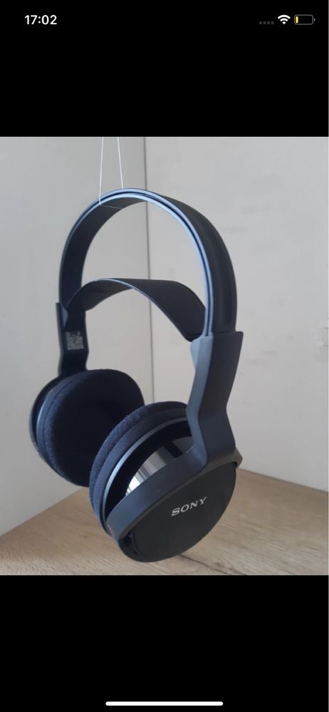 słuchawki bezprzewodowe, nauszne SONY MDR-RF811RK Czarny