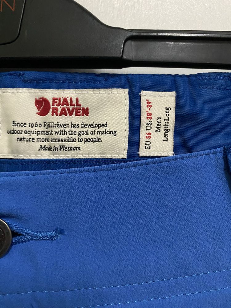 Spodnie Trekkingowe Fjallravem Keb Long 56 2XL Nowe