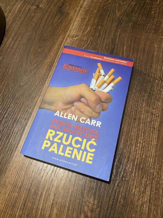Książka Allen Carr Easyway Prosta metoda jak skutecznie rzucić palenie