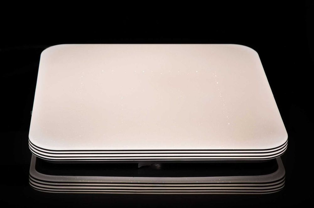 Квадратная люстра 24-90W – потолочный LED светильник с пультом