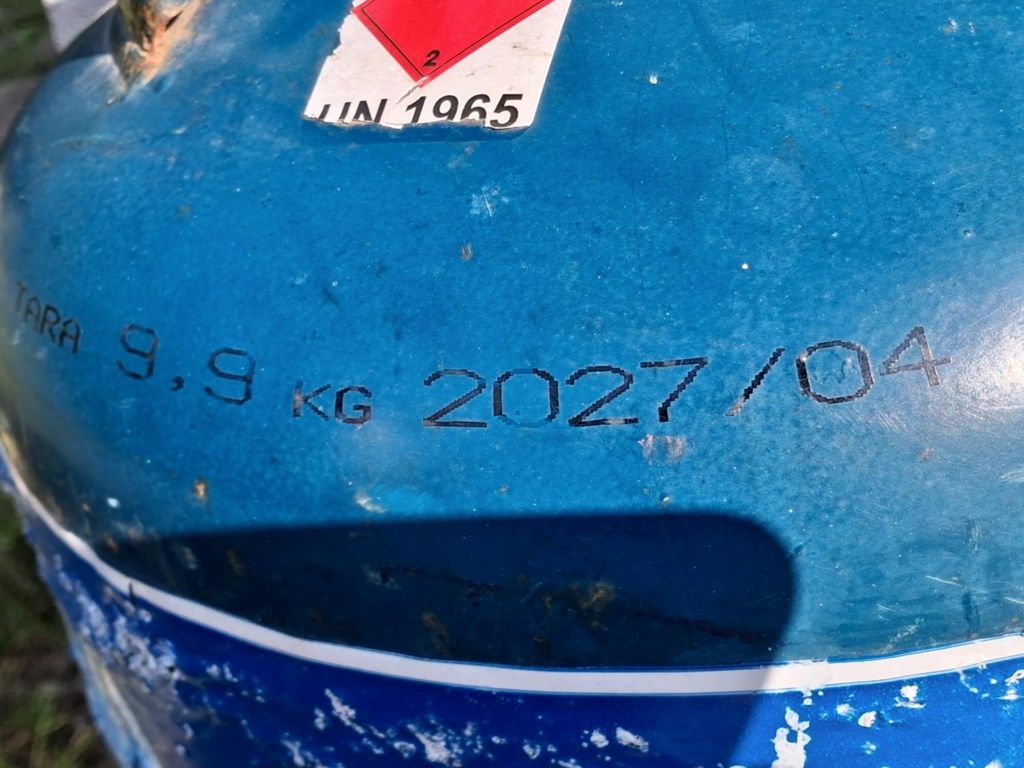 Butla gazowa propan butan 11 kg z atestem w 80% pełna
