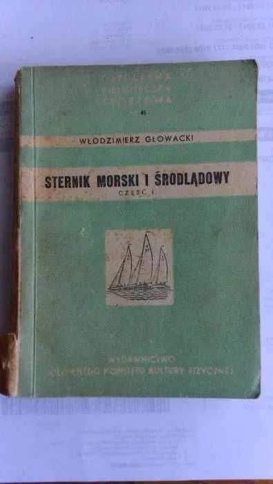 Podręczniki żeglarskie"Sternik morski i śródlądowy cz. I i II