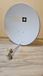 Antena SATA 60cm z konwerterem Quattro