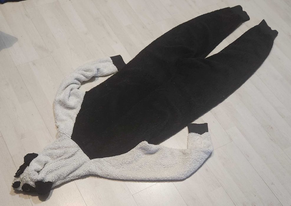 strój misia panda niedźwiedź MIŚ kombinezon M L XL 1458