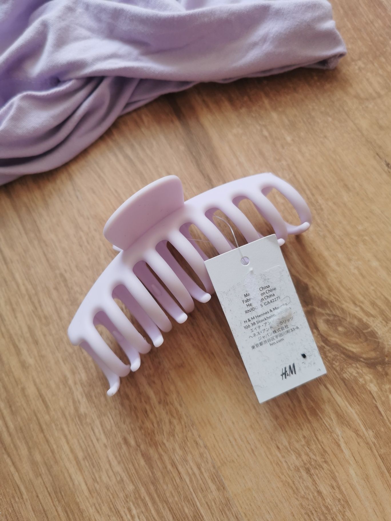 Zestaw bluzka StradiVarius i spinka H&M