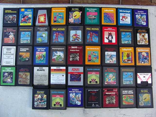 Kartridż kartridże gry na konsolę Atari 2600