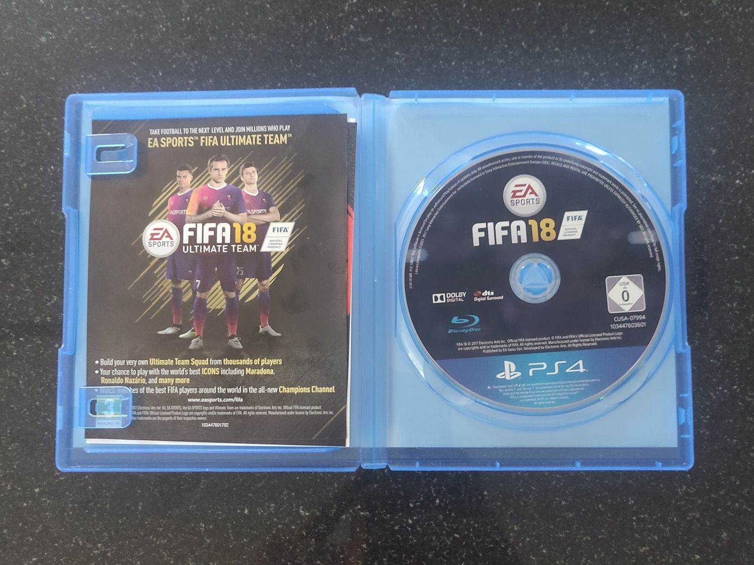 FIFA 18 PS4  usado
