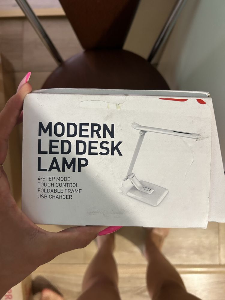 Lampa biutowa LED biała 4 tryby świecenia + wejście USB - PDL70 - nowa