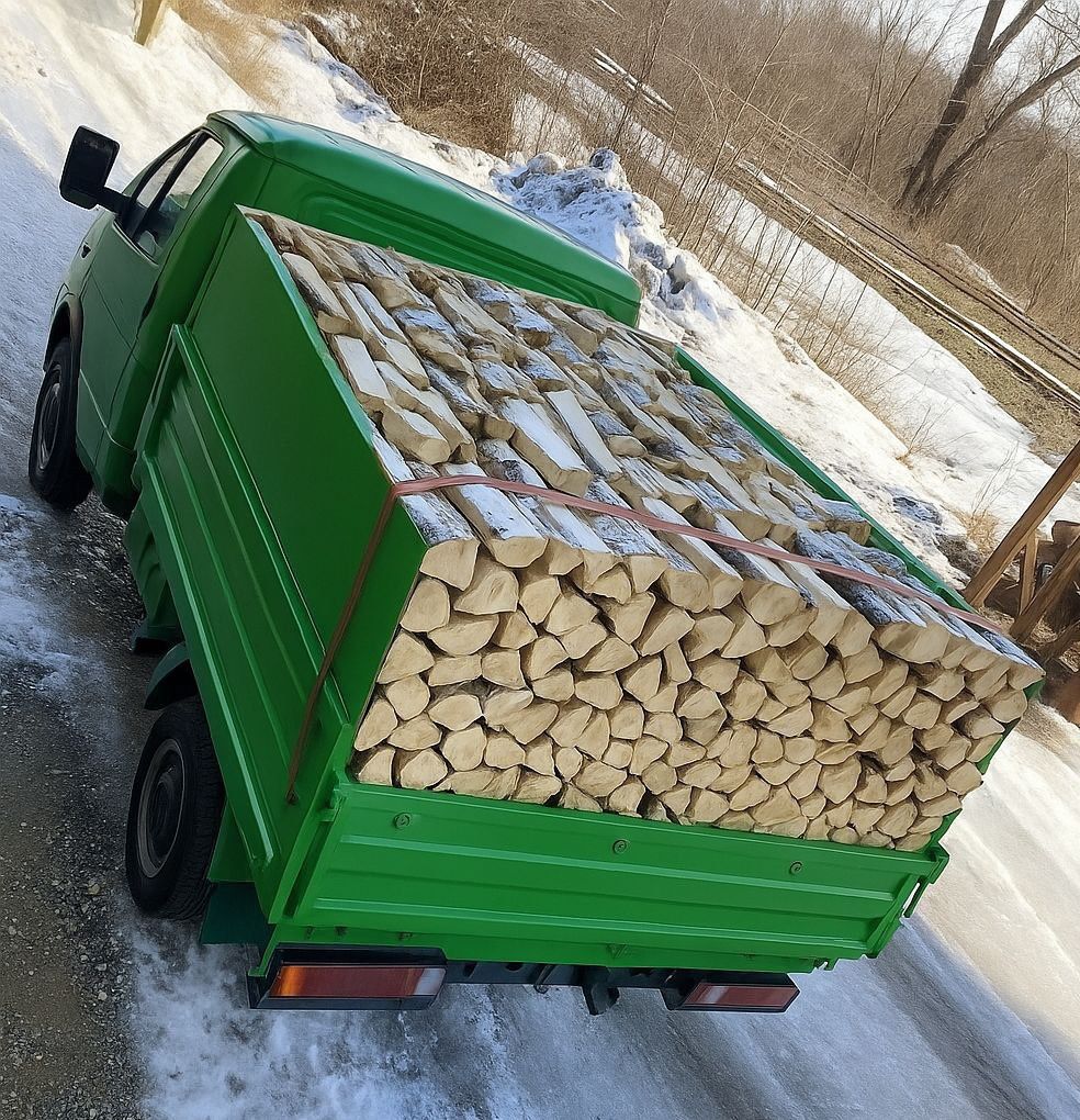 Дрова оптом і в роздріб, складання як для себе. 5.5-25 м3