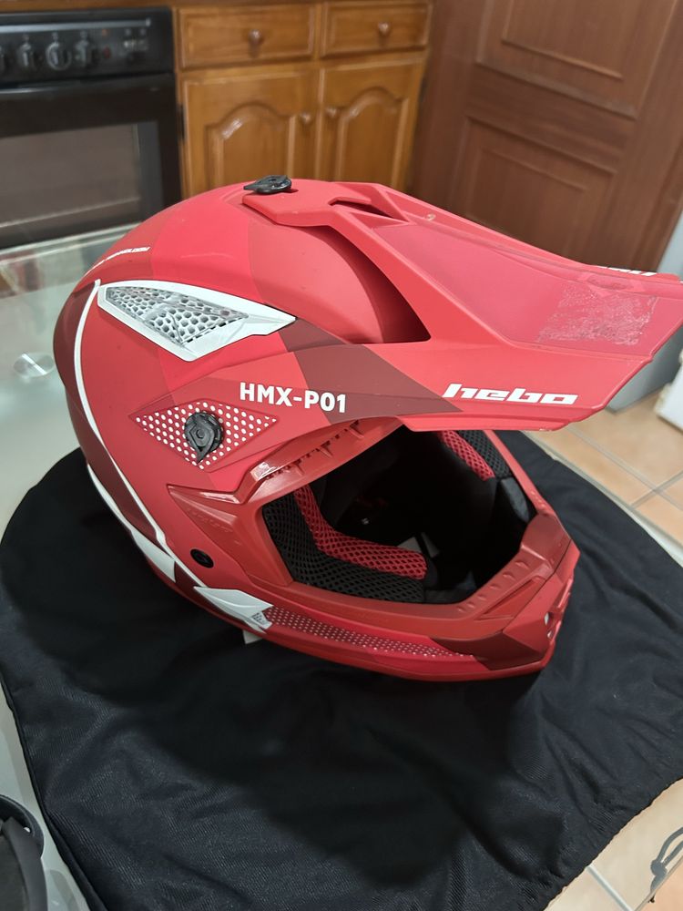 Capacete + equipamento