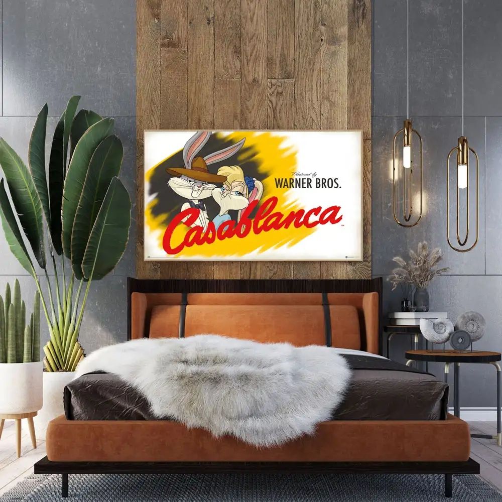 Królik Bugs Casablanca 100lat Warner Bros - duży plakat 91.5x61cm