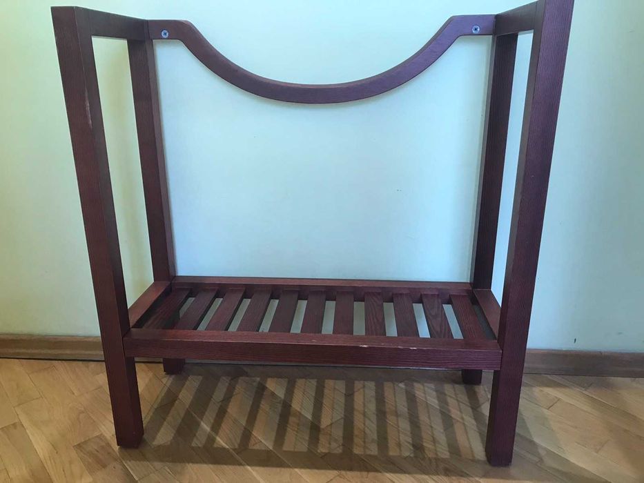 Тумба під умивальник і дві полички Solid Oak з масиву дуба (РАА)