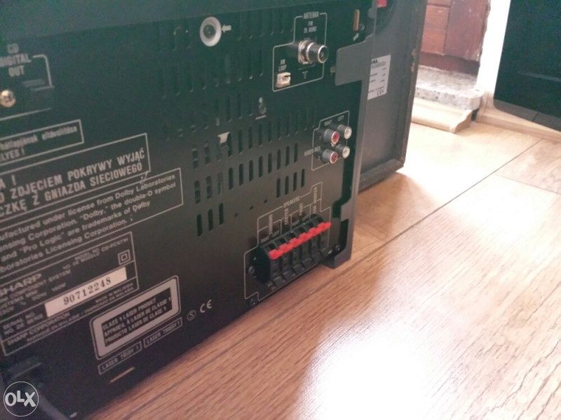 Wieża sharp PC CD 671 sprawna