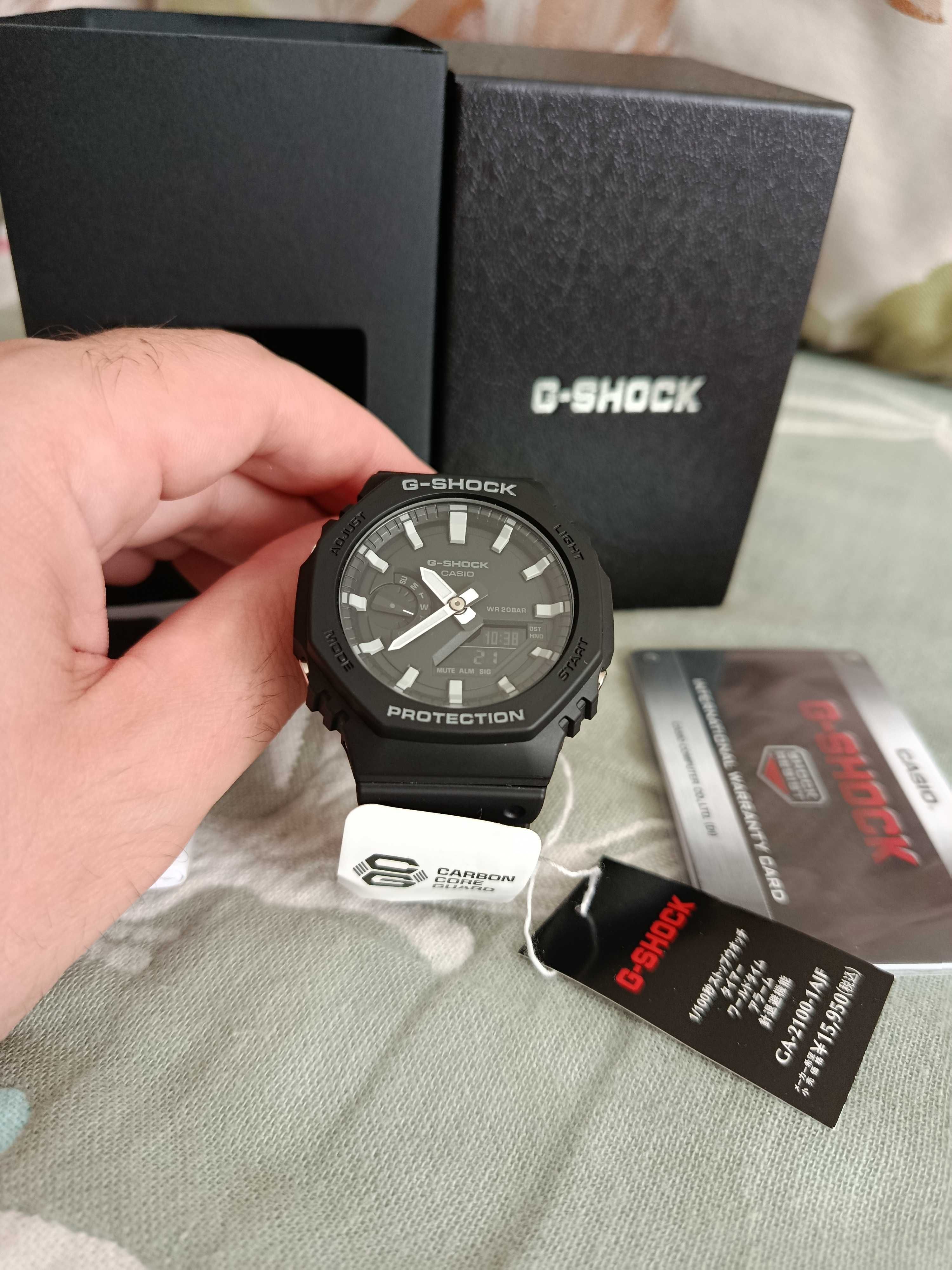 Часы Casio G-Shock GA-2100-1AJF. Новые. Оригинал.
