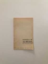 Leopoldo de Almeida Catálogo da Sociedade Nacional de Belas Artes 1964