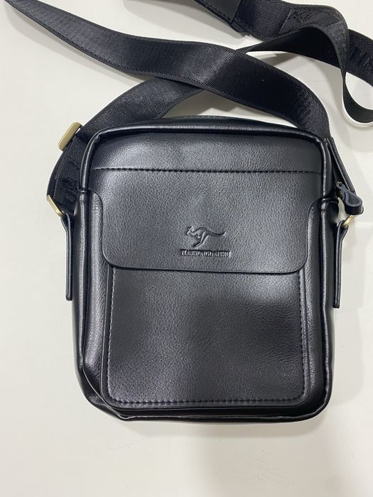 Шкіряна чоловіча барсетка Kangaroo