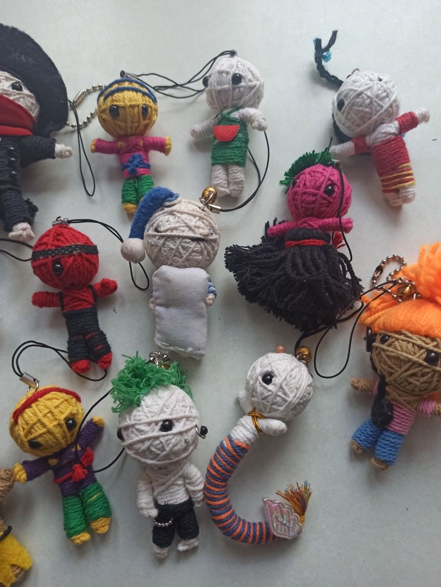 watchover voodoo doll dolls laleczki laleczka kolekcja 15 sztuk